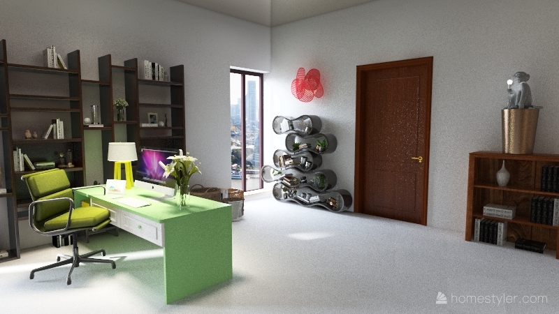 Apartamento de como conocí a tu madre 3d design renderings