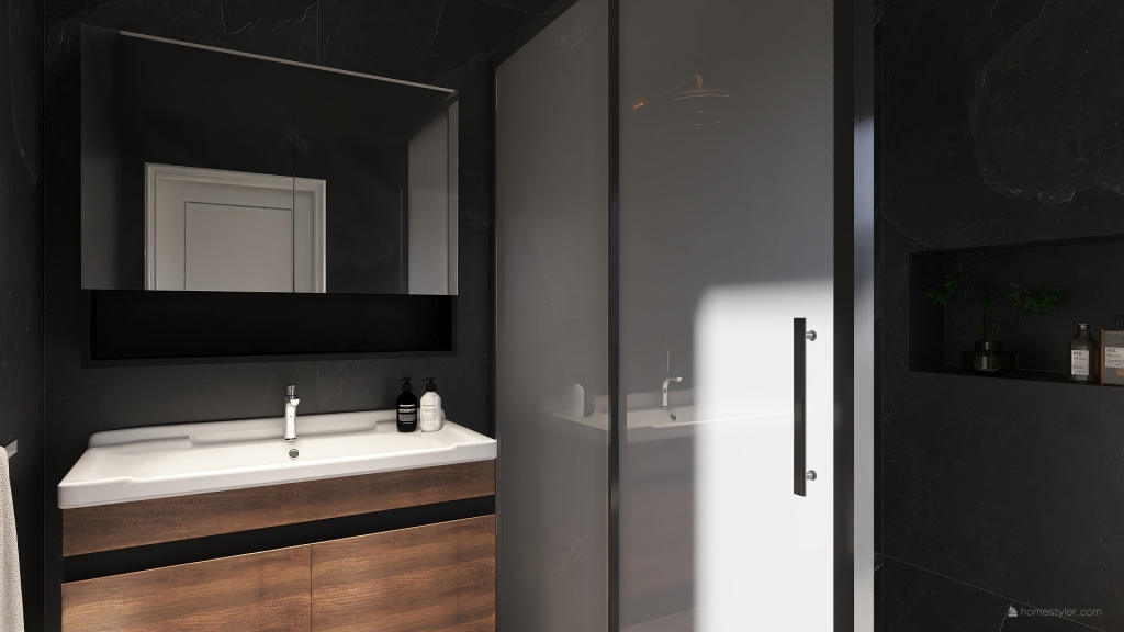Modern Scandinavian Apartment 3d design renderings