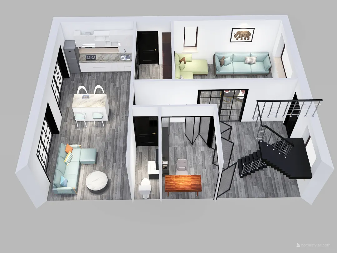 UmayrIqbal- Ground Floor_blank 3d design renderings