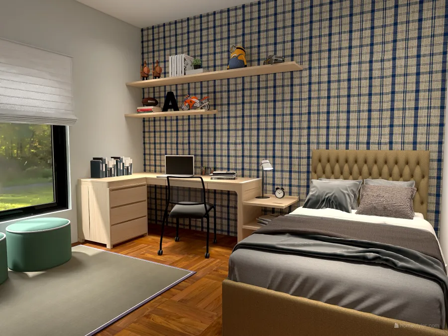 Bedroom I 3d design renderings