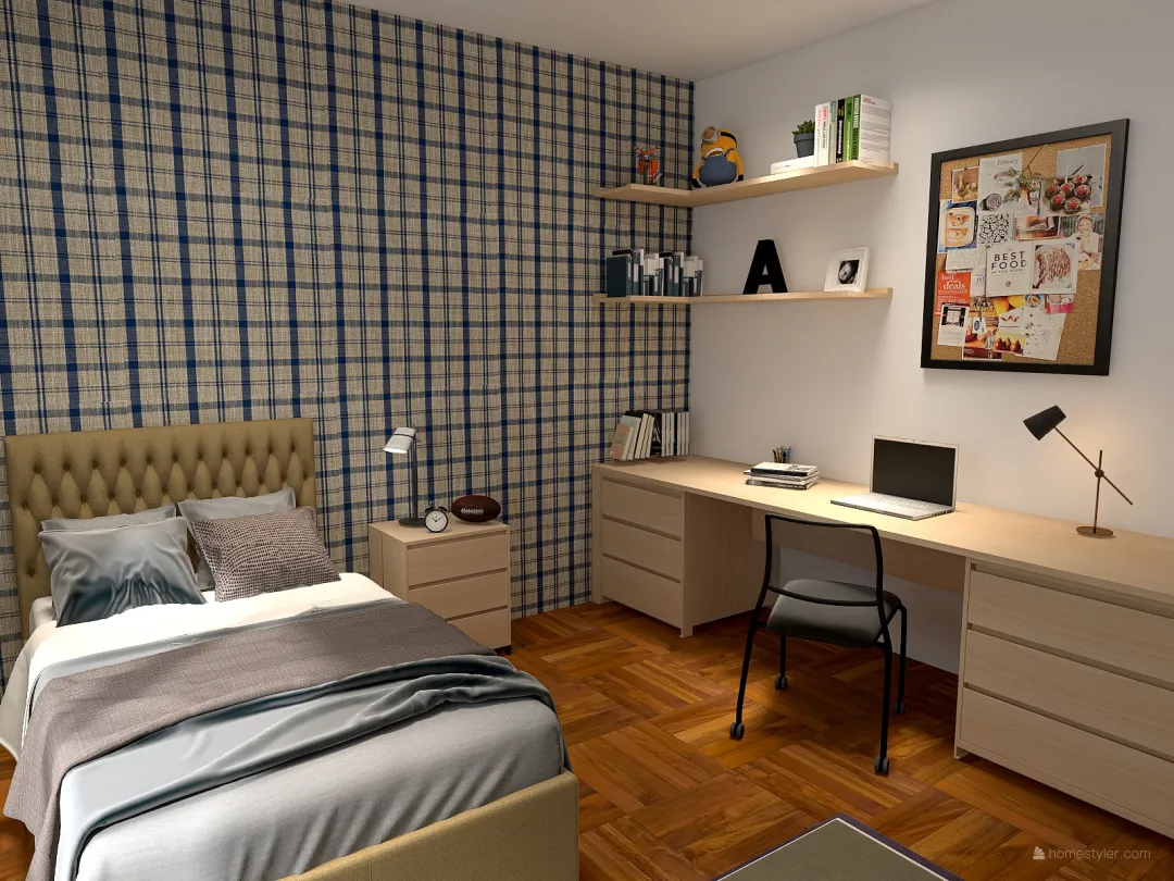Bedroom I 3d design renderings