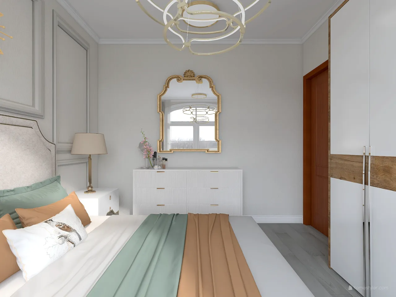 Bedroom 3d design renderings