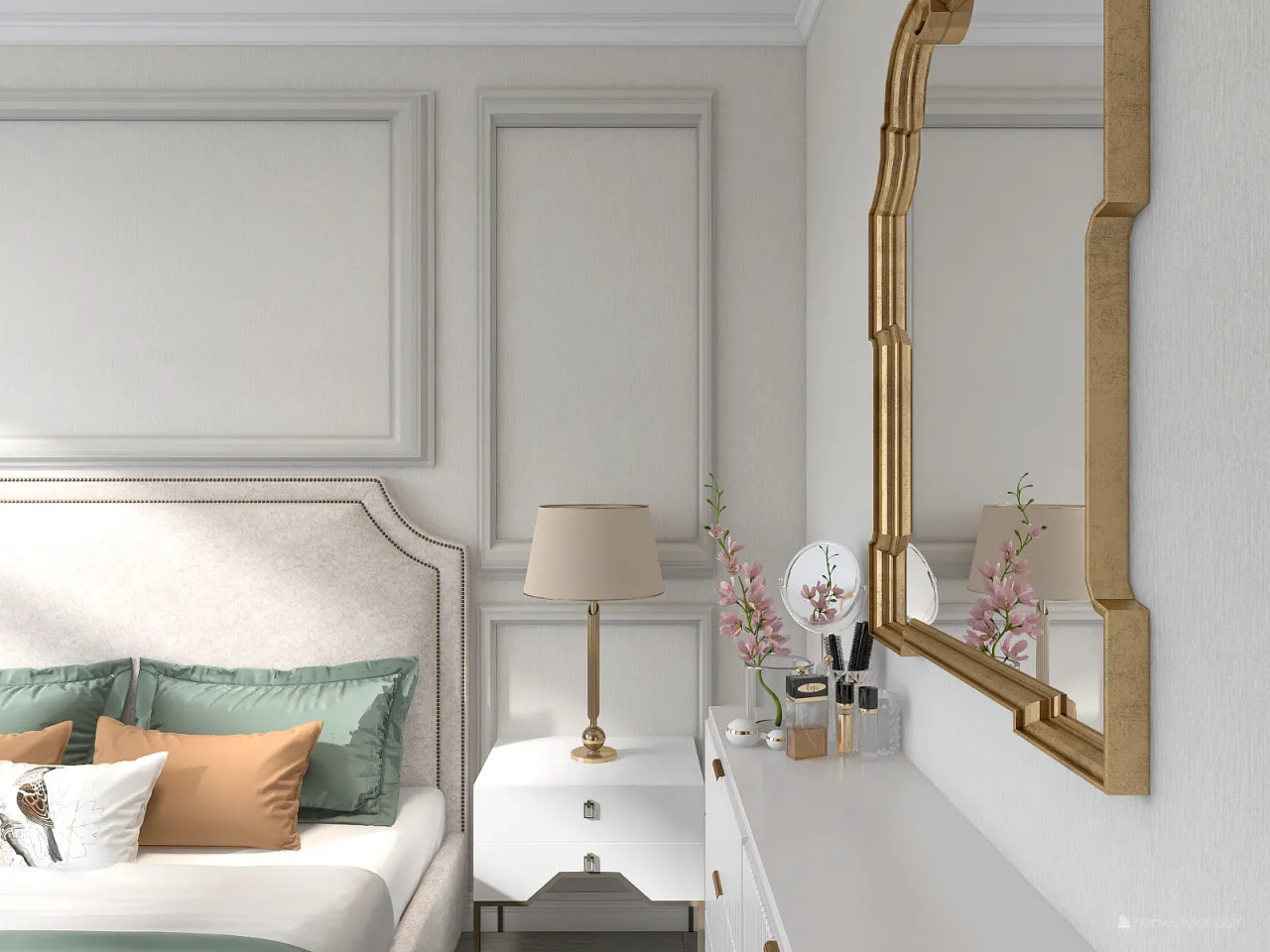 Bedroom 3d design renderings