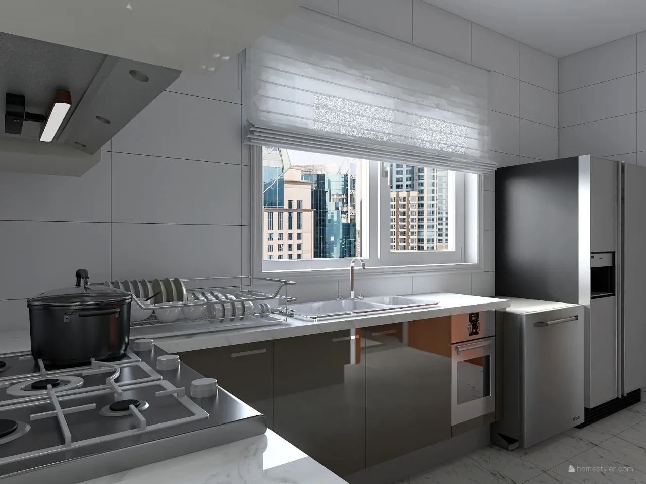 Kitchen 3d design renderings