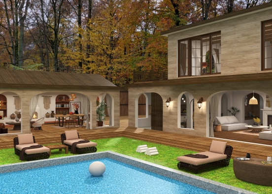 StyleOther Traditional house in the woods 2 Design Rendering