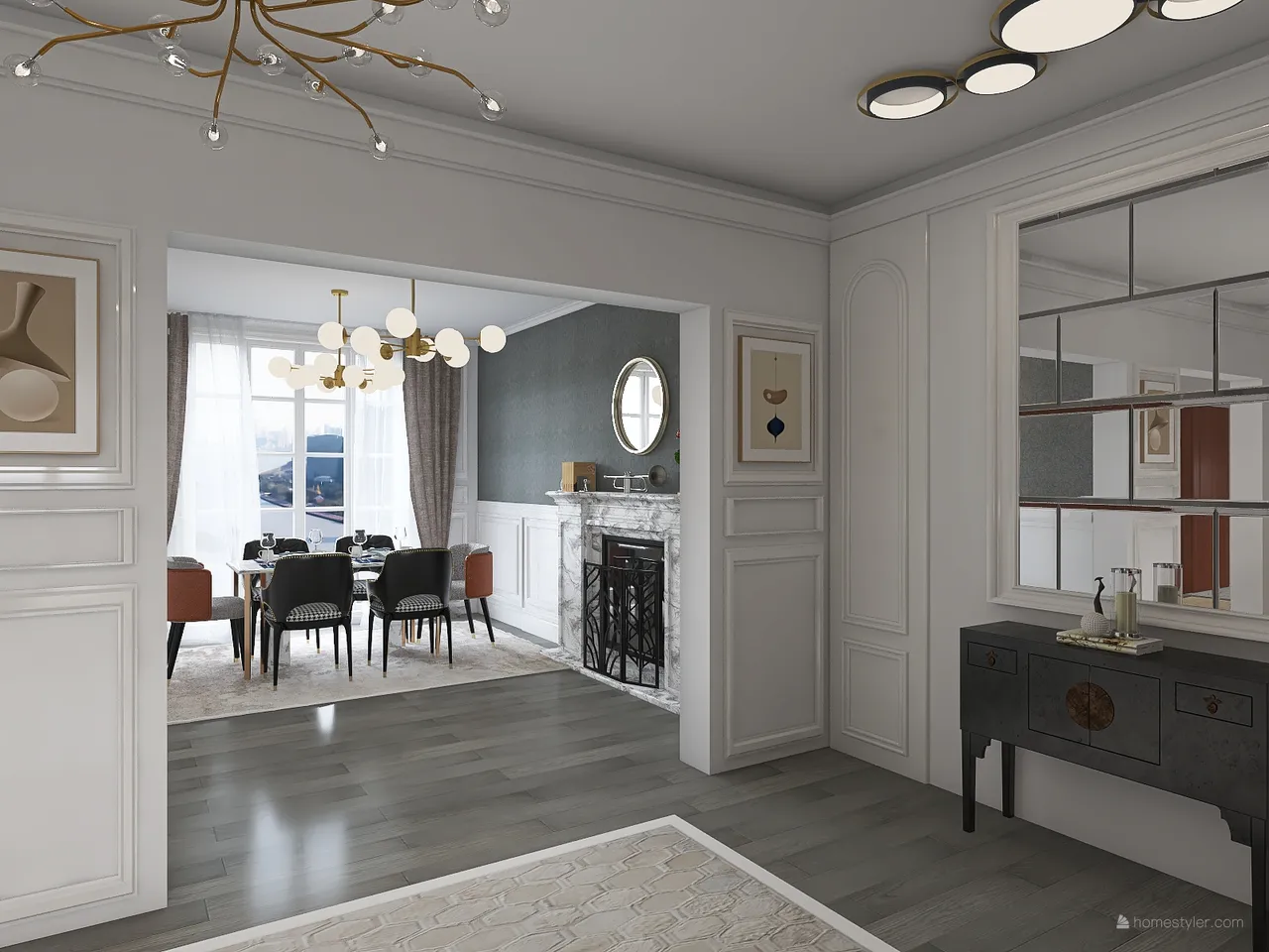 LivingRoom 3d design renderings