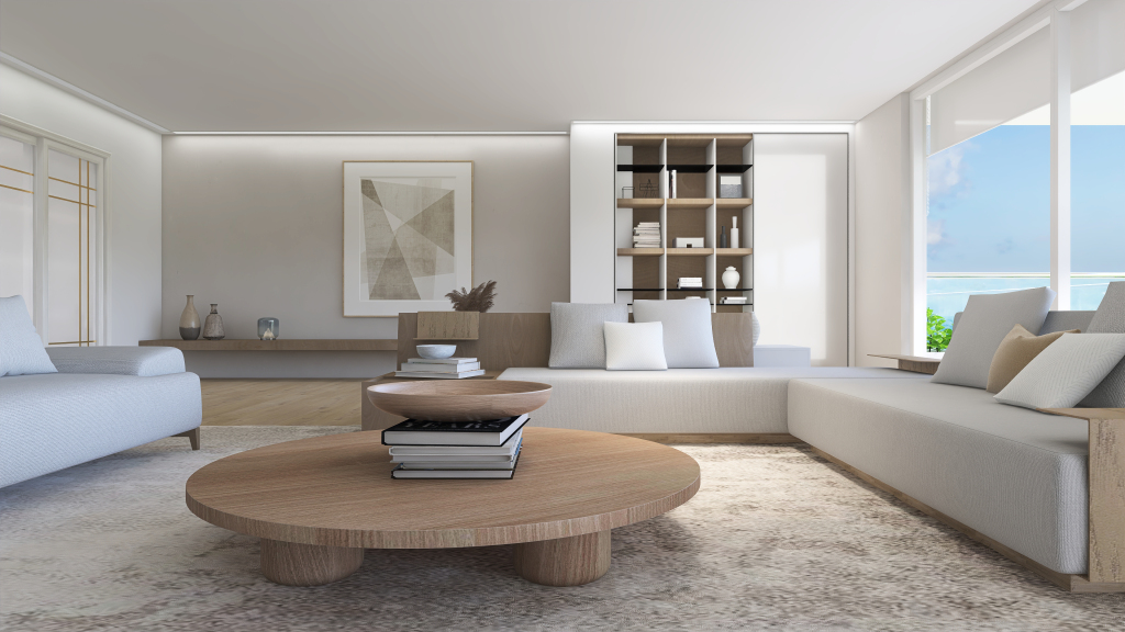 Japandi Glass Apartment design ideas & pictures (369 sqm)-Homestyler