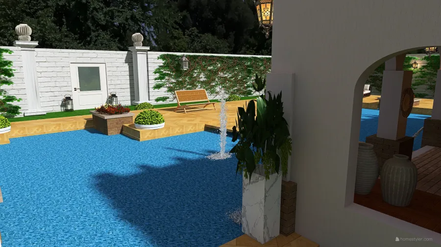 My Dream Garden 3d design renderings