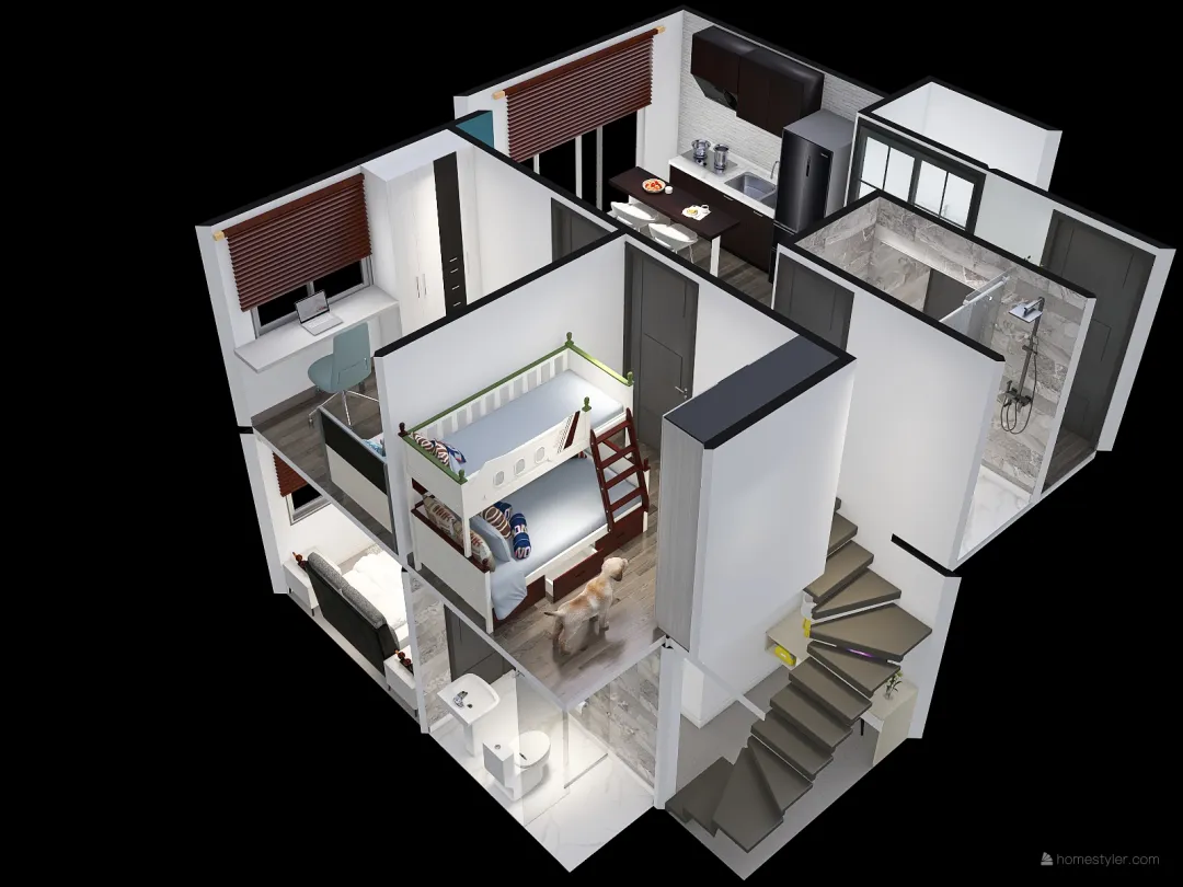 Duplex5_ambar 3d design renderings