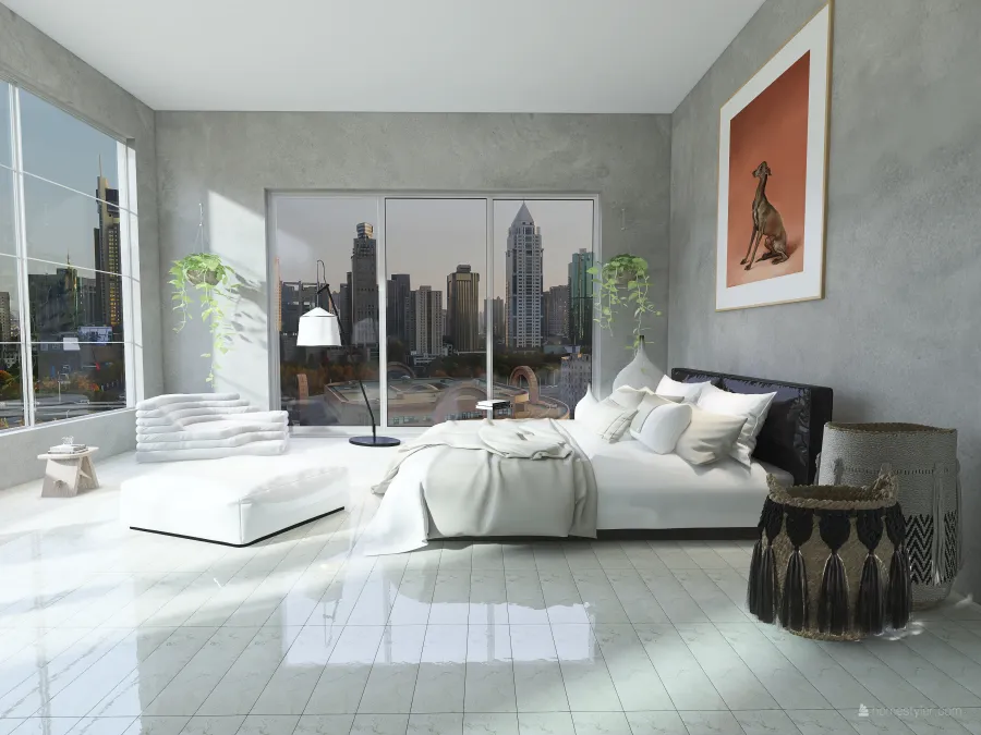 StyleOther Modern Luxury Design Grey ColorScemeOther White ColdTones 3d design renderings