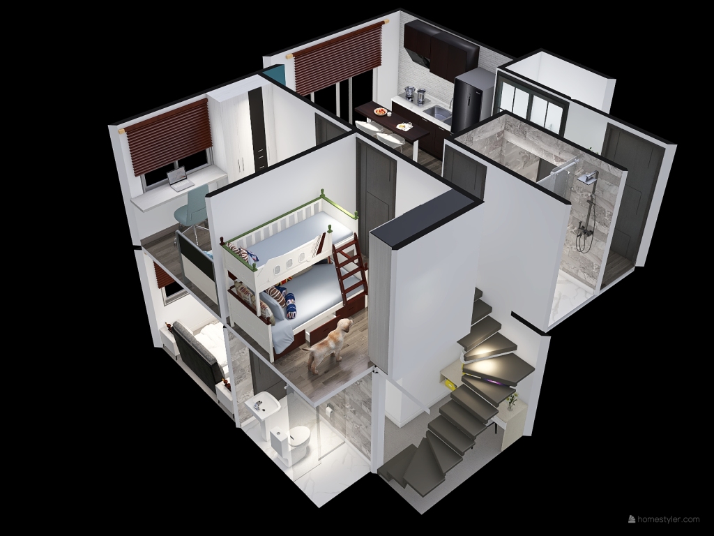 Copy of ambar_Duplex4 3d design renderings