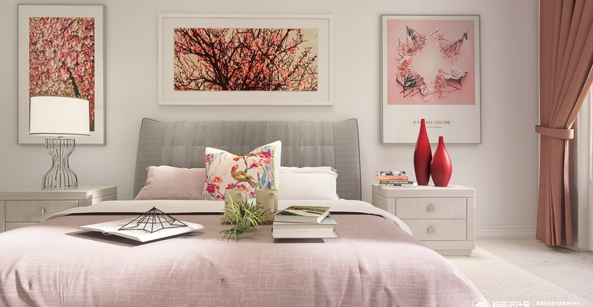 sakura Interior Design Render