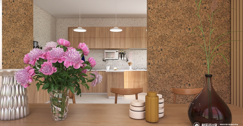 sakura Interior Design Render