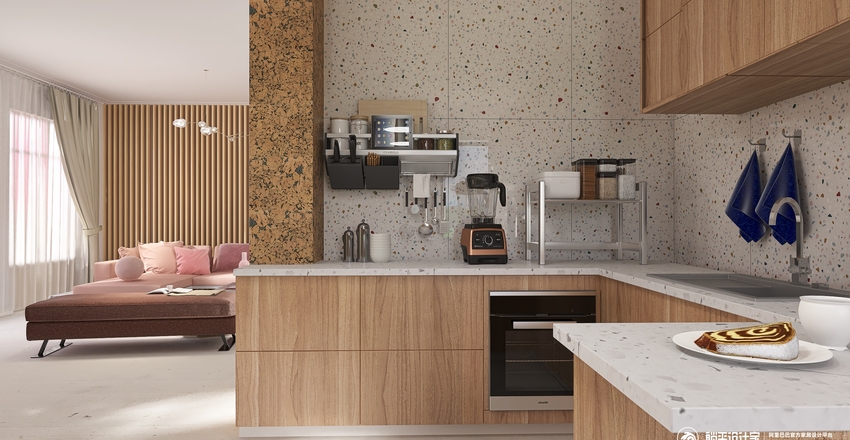 sakura Interior Design Render