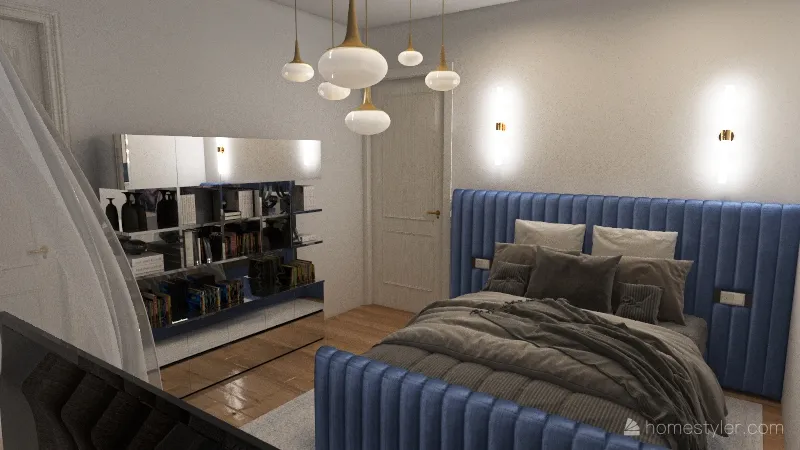 dormitor 3d design renderings