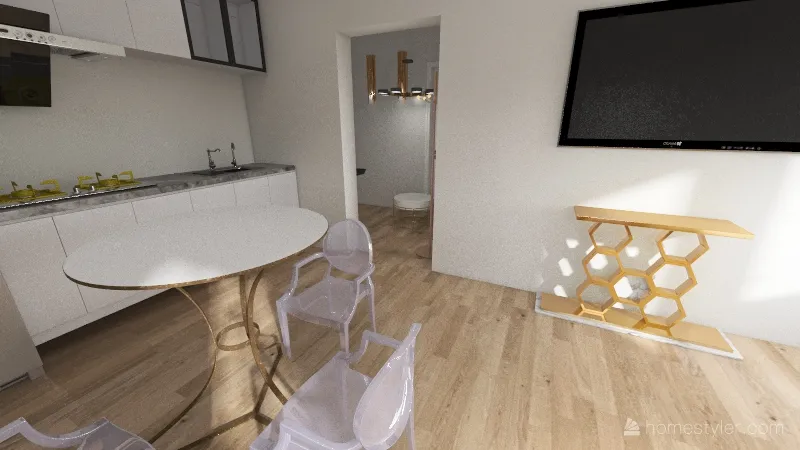 mieszkanie wisła 3d design renderings