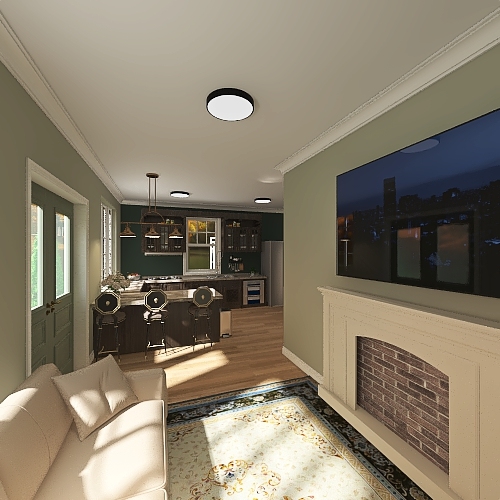 NEW FRANCES HOUSE 3d design renderings
