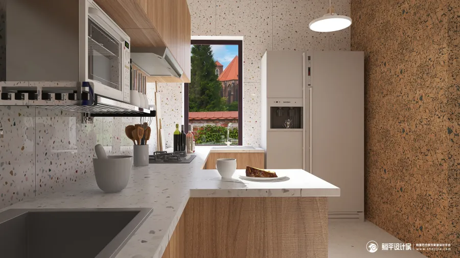 Kitchen1 3d design renderings