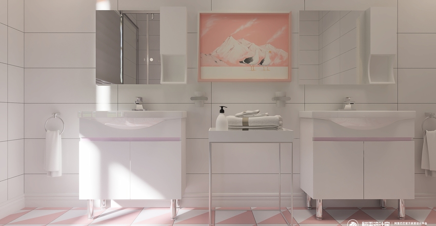 sakura Interior Design Render