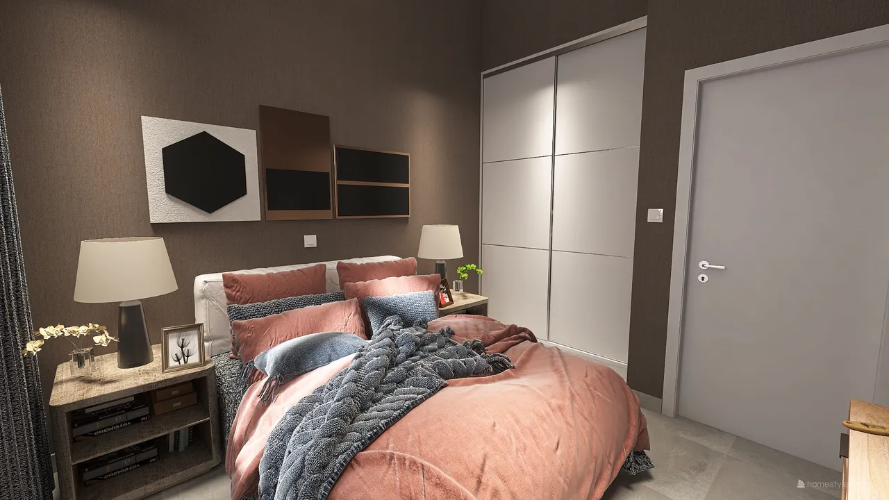 MasterBedroom 3d design renderings