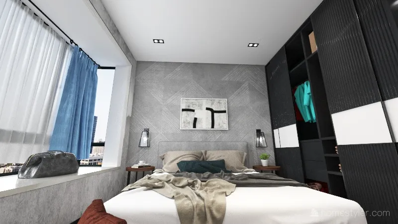 Elderly Room 3d design renderings