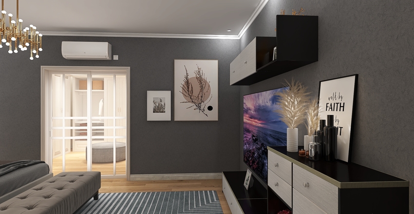 Dreaming house Interior Design Render