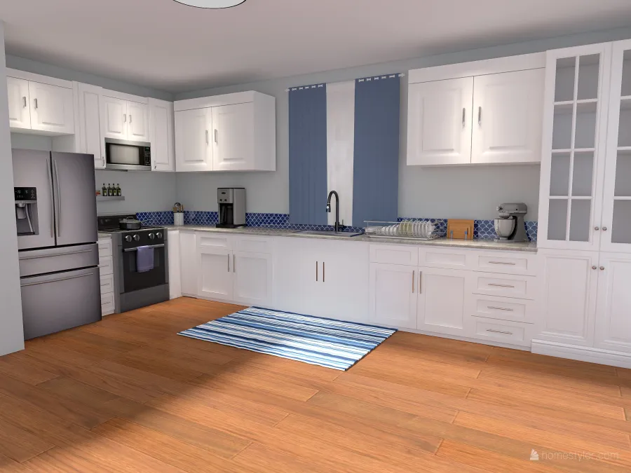 Barker Kitchen 3d design renderings