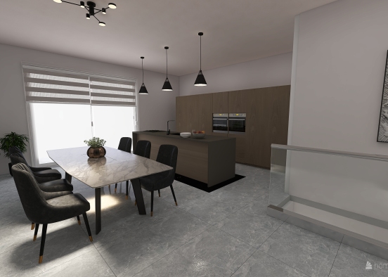 Copy of Copy of Pent Attard diff kitchen Design Rendering