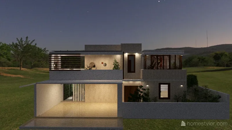Clashy House 3d design renderings