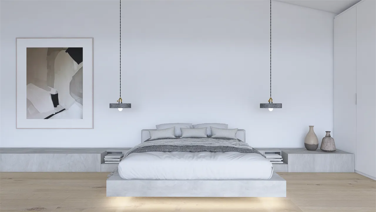 Bedroom 3d design renderings