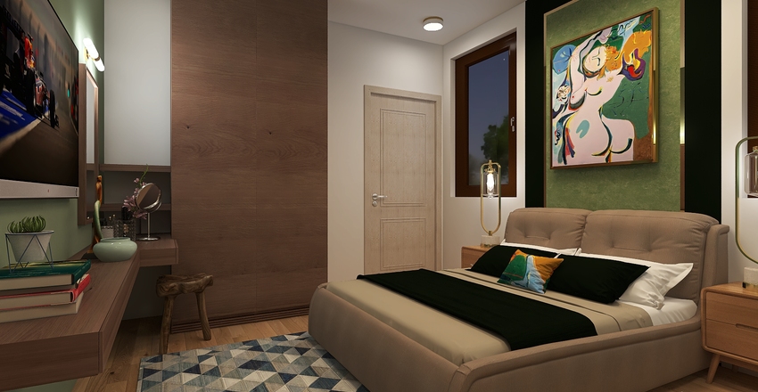 Clashy House Interior Design Render