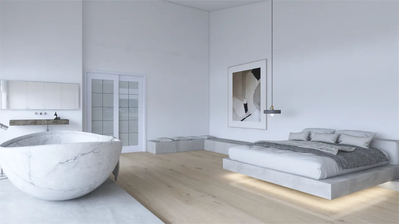 Bedroom 3d design renderings