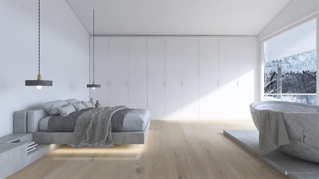 Bedroom 3d design renderings