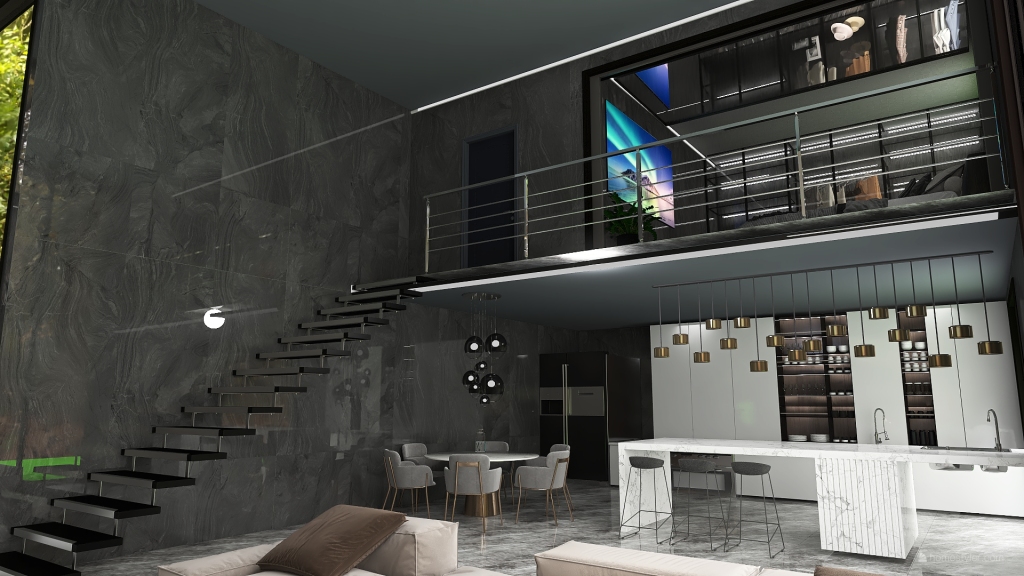 house stylw 3d design renderings