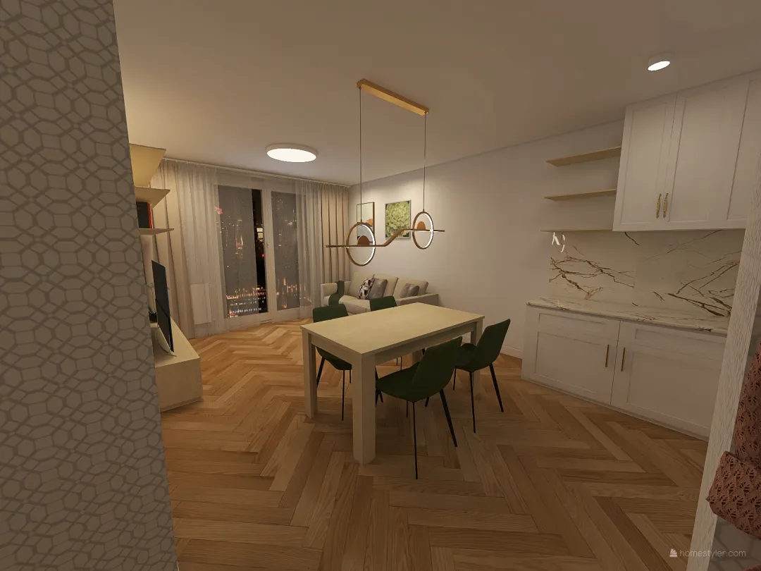 Mieszkanie2 3d design renderings