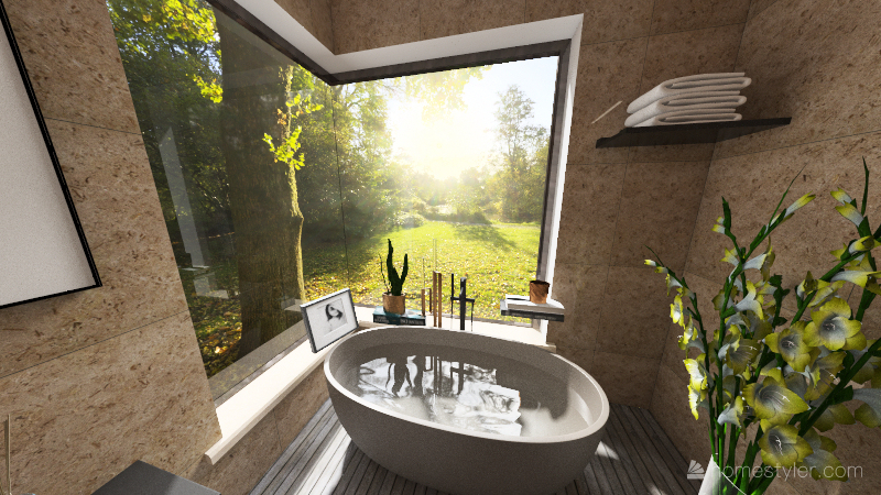 villa A via ROSELLI Forte dei Marmi NARDI Interior Design Render
