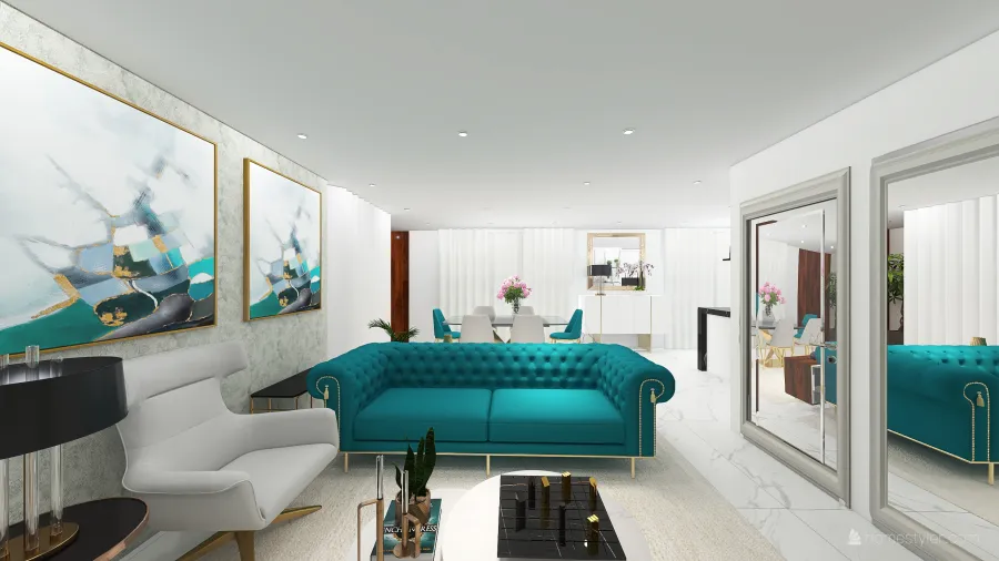 Casa Diana4 3d design renderings