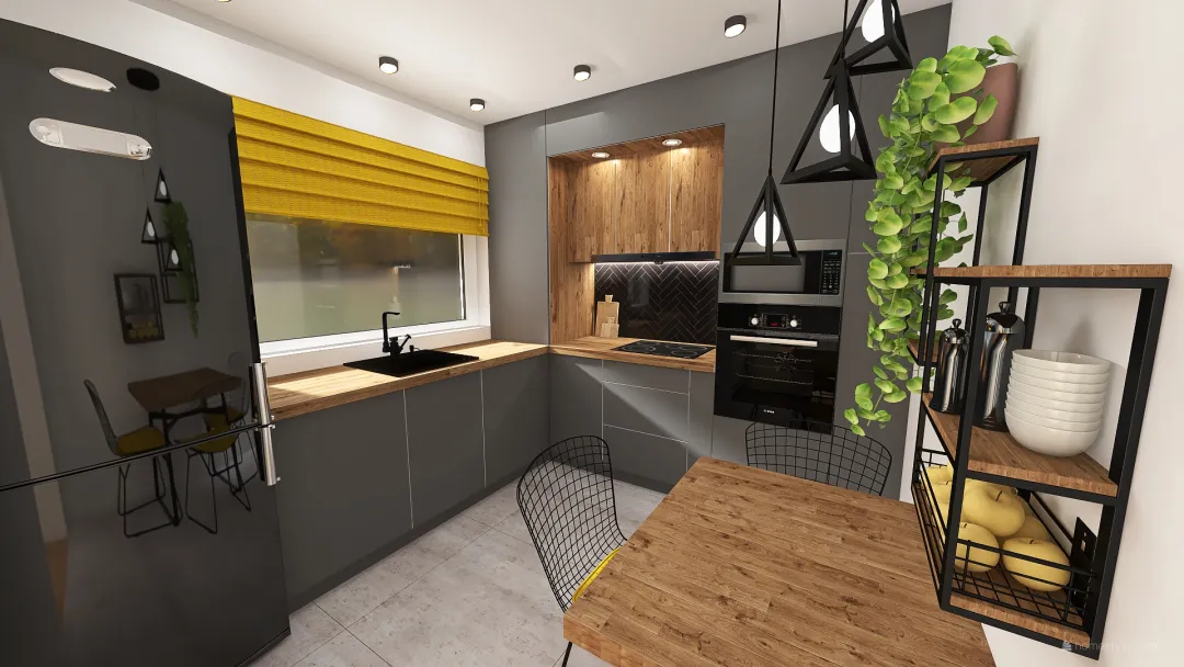Casa Miha & Dorin 3d design renderings