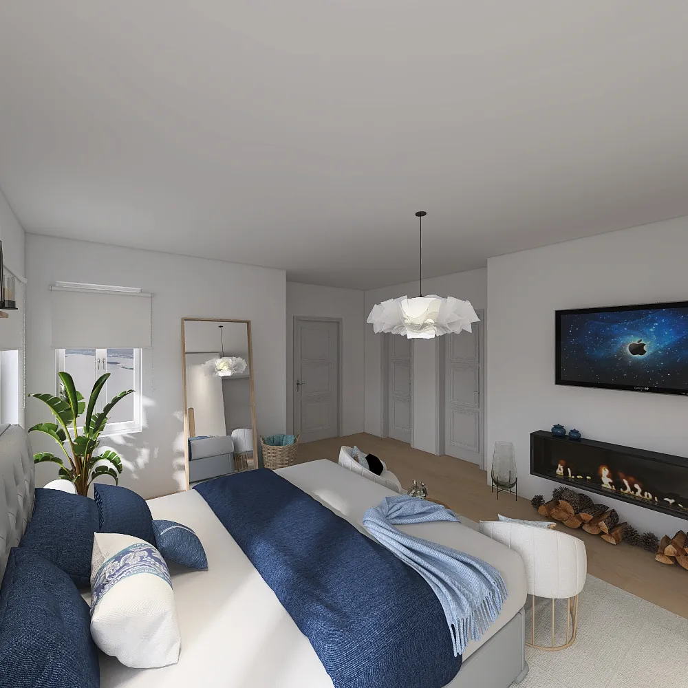 suzzane bedroom 3d design renderings