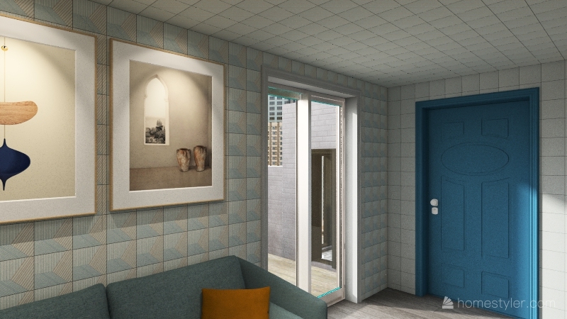 Loft 1 Interior Design Render