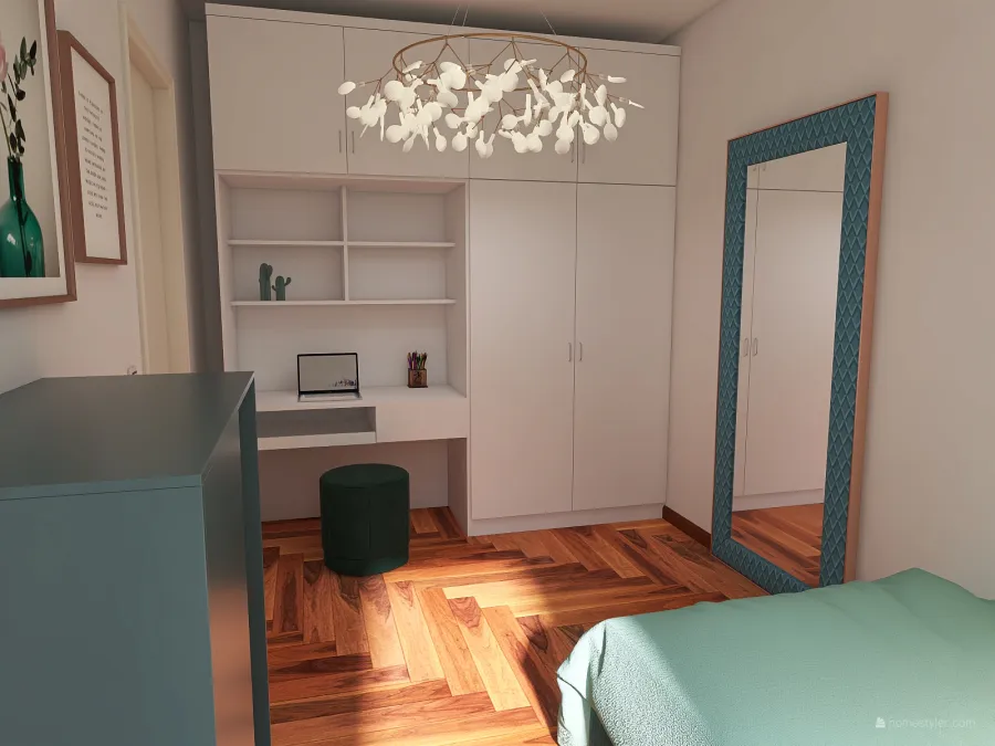 appartamento 90 mq 3d design renderings