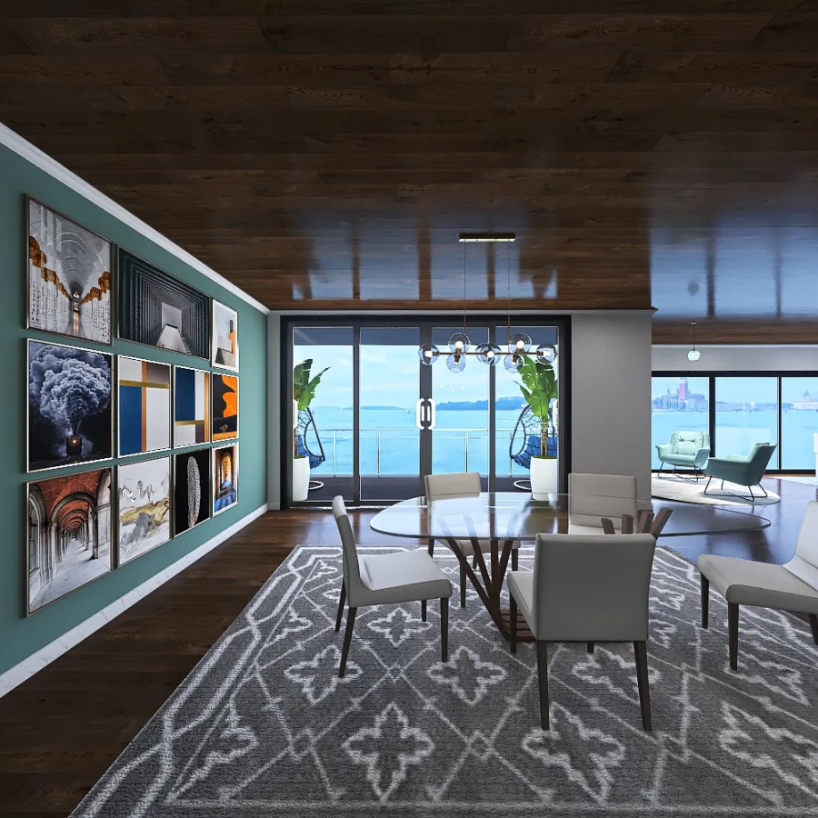 House By The Sea 3d design renderings