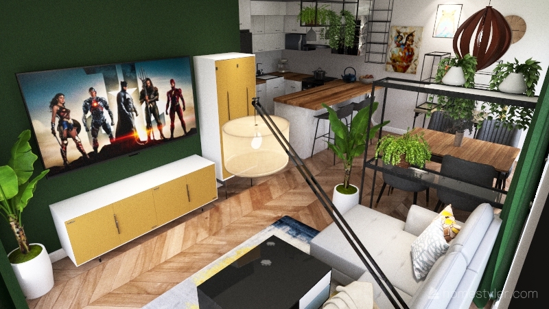 Mieszkanie final 3d design renderings