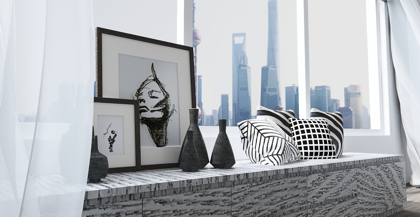 For the Love of Italian Design Interior Design Render