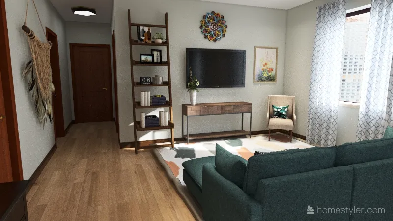 Random Apartment 3d design renderings