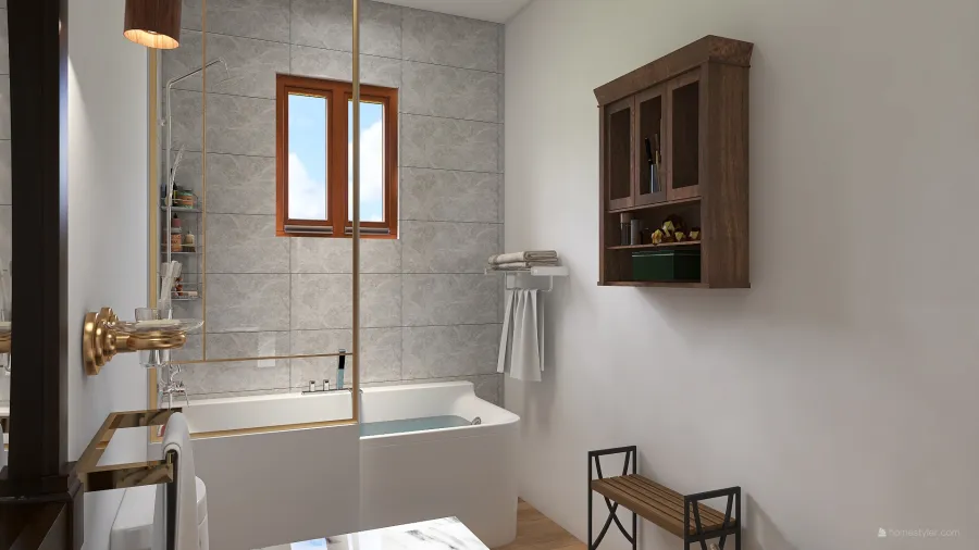 reforma baño algaidas 3d design renderings
