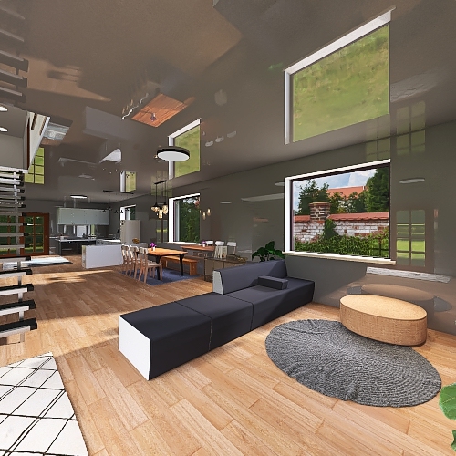 casa fortaleza 3d design renderings