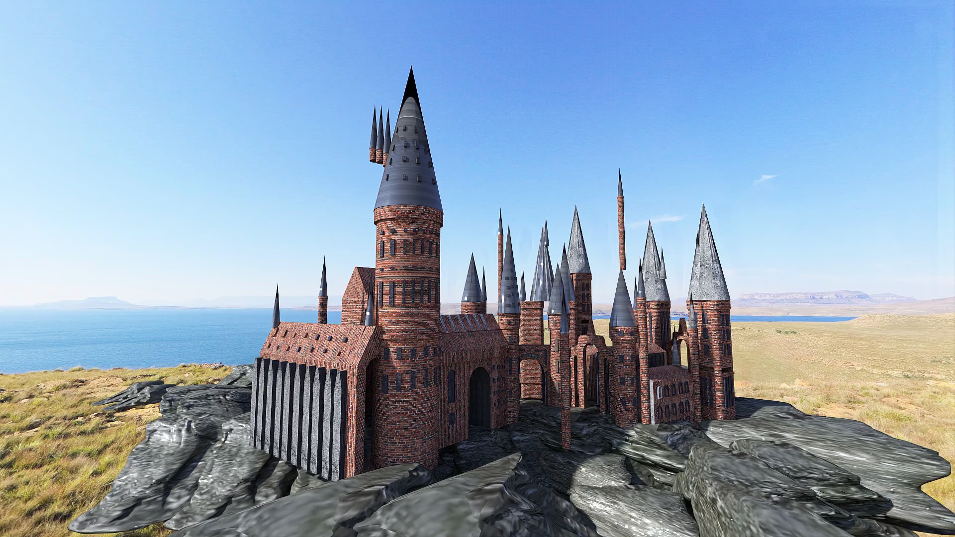 StyleOther Harry Potter's Castle Design Rendering