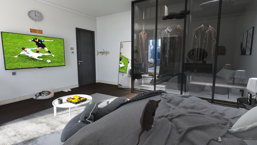 Bedroom classic 3d design renderings