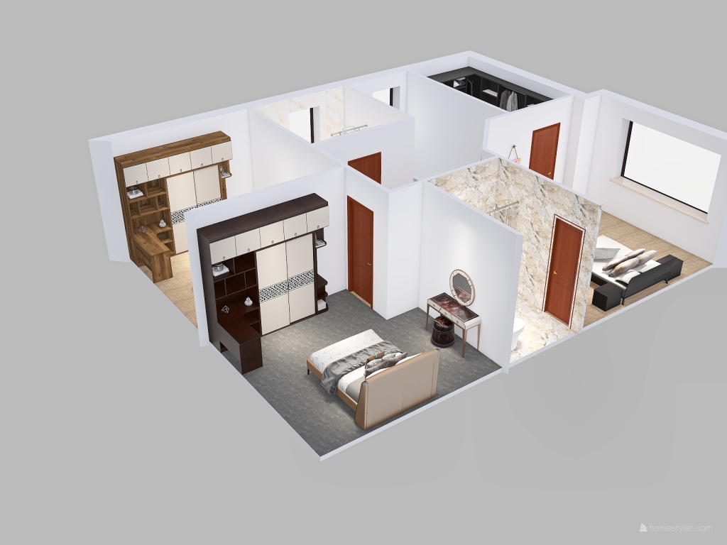 Haroon_Revision1_First floor 3d design renderings